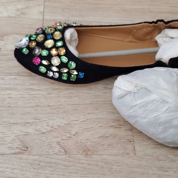 Shoedazzle Rhinestone Flats - Picture 6 of 7